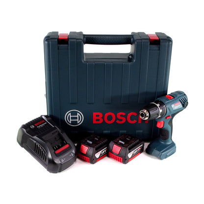 Bosch Professional GSR 18V-21 Akku Bohrschrauber 18V 55Nm + 2x Akku 5,0Ah + Ladegerät + Koffer