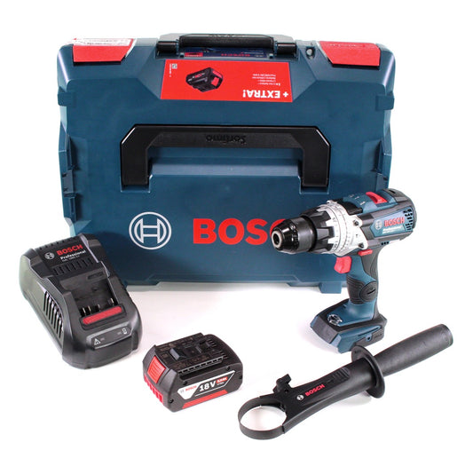 Perceuse à percussion sans fil Bosch GSB 18V-110 C Professional 18V 110Nm + 1x batterie 5,0 Ah + chargeur + L-Boxx