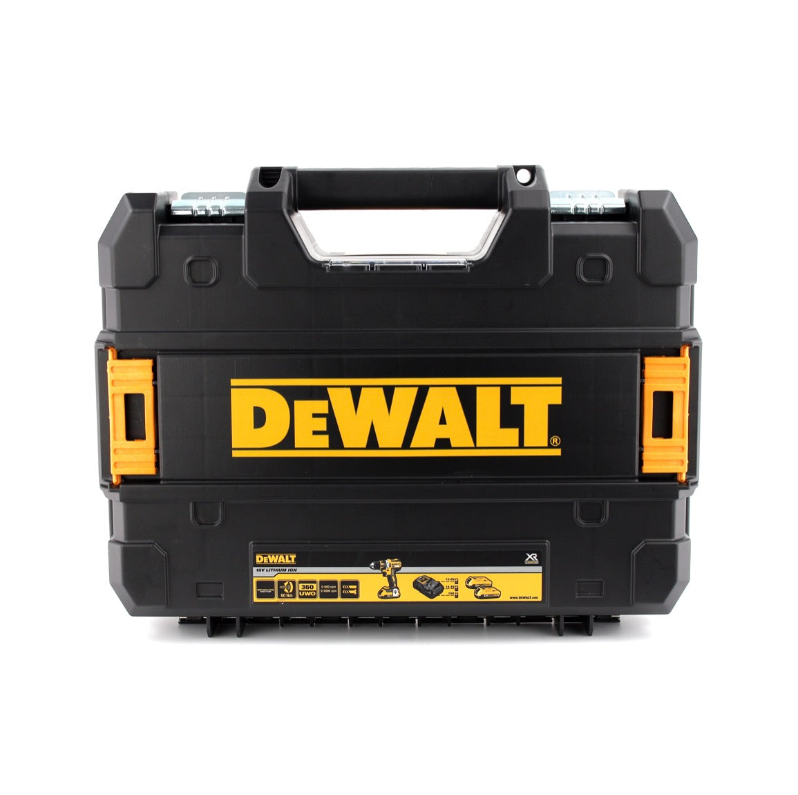 Clé à chocs sans fil DeWalt DCF 887 L2 18V 205Nm 1/4" sans balais + jeu de 19 forets + 2x batterie 3,0Ah + chargeur rapide + TSTAK