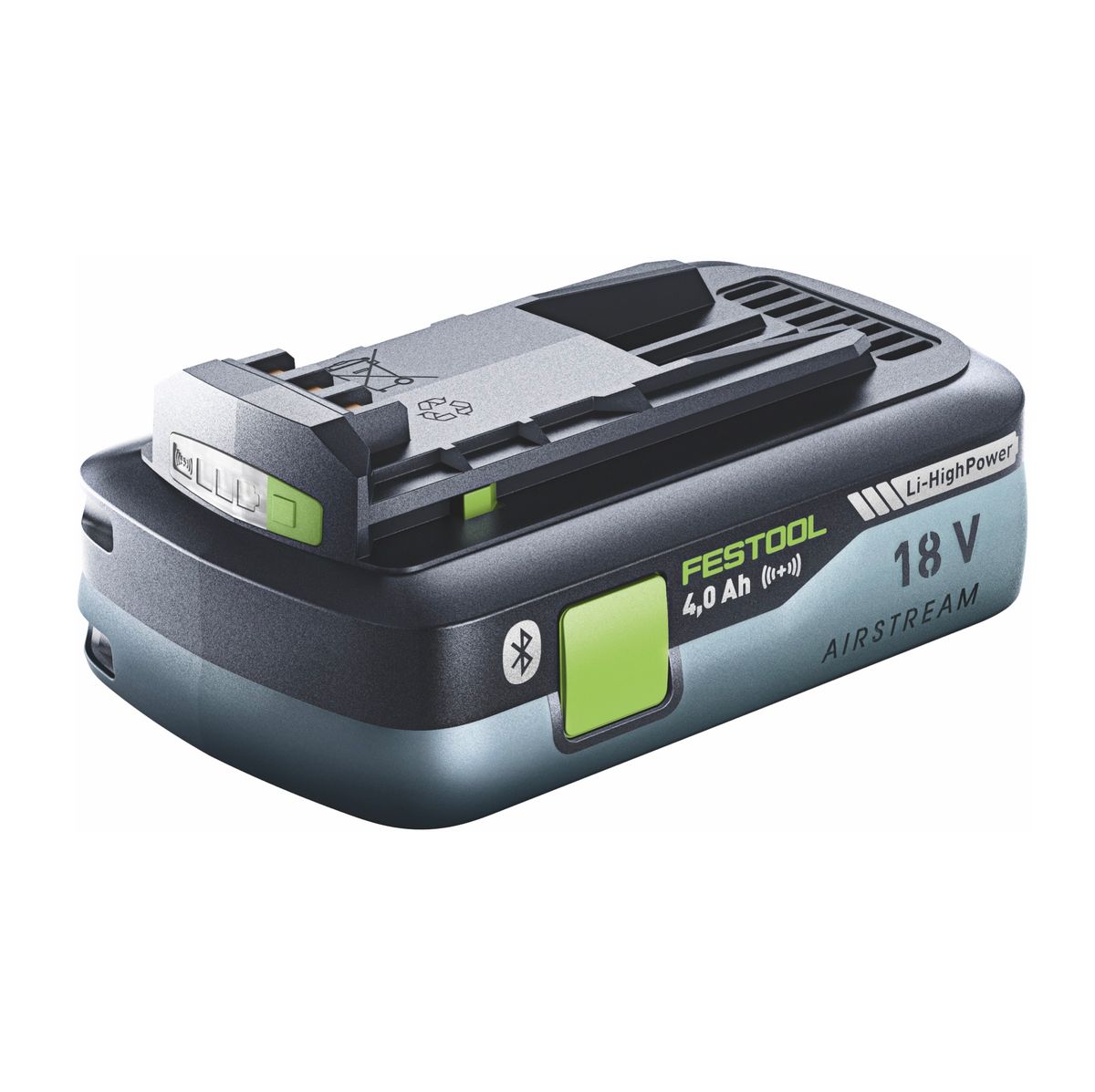 Festool BP 18 Li 4,0 HPC-ASI Akkupack 18 V 4,0 Ah / 4000 mAh HighPower Li-Ion Akku ( 205034 ) Bluetooth mit Airstream - Toolbrothers