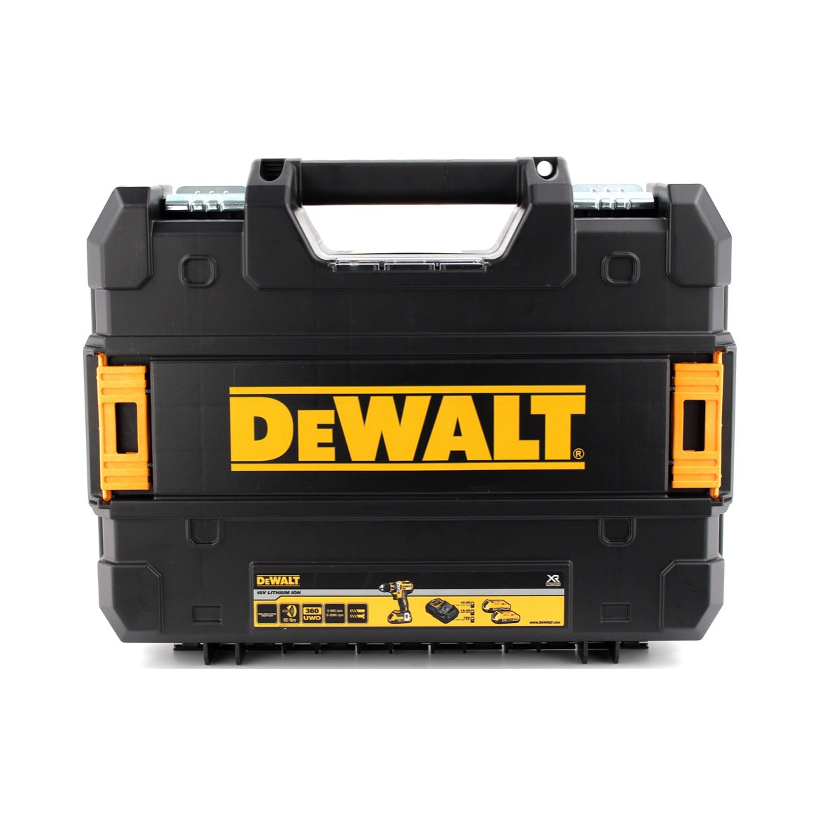 Clé à chocs sans fil DeWalt DCF 887 M1 18V 205Nm 1/4" sans balais + jeu de 19 forets + 1x batterie 4,0Ah + chargeur rapide + TSTAK