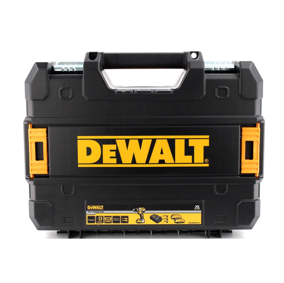 Clé à chocs sans fil DeWalt DCF 887 M2 18V 205Nm 1/4" sans balais + jeu de 19 forets + 2x batterie 4,0Ah + chargeur rapide + TSTAK