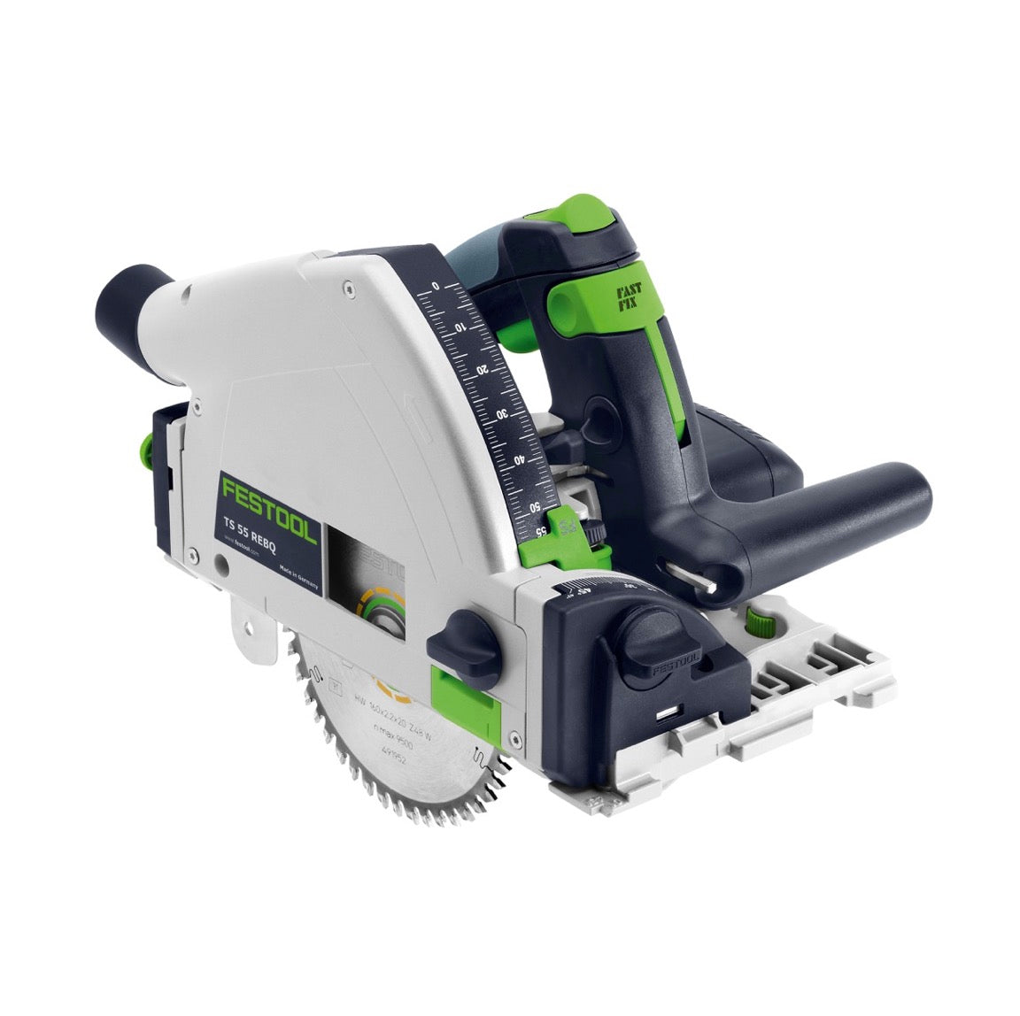 Scie plongeante Festool TS 55 REBQ-PLUS-FS 1200W 160 mm + accessoires + systainer (561580)