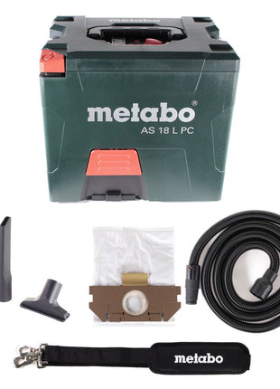 Metabo AS 18 L PC Akku Sauger 18V 7,5L ( 602021850 ) Solo - ohne Akku, ohne Ladegerät - Toolbrothers