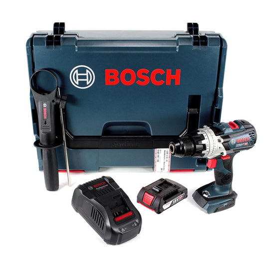 Bosch GSB 18V-85 C Akku Schlagbohrschrauber 18V 85Nm 1/2" Brushless + 1x Akku 2,0Ah + Ladegerät + L-Boxx