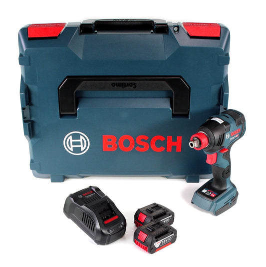 Bosch GDX 18 V-200 C Professional 18 V Brushless Visseuse à chocs sans fil + Boîtier L-Boxx + Module de connectivité Bluetooth GCY 30-4 - sans Batterie ni Chargeur ( 0 601 9G4 203 )