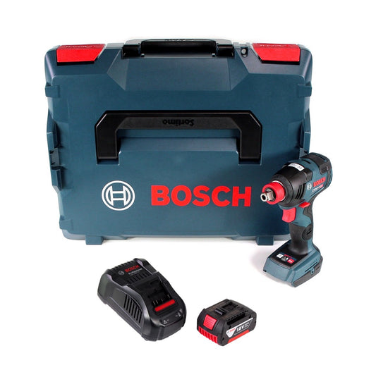 Bosch GDX 18 V-200 C Professional 18 V Brushless Visseuse à chocs sans fil + Boîtier L-Boxx - sans Batterie, ni Chargeur