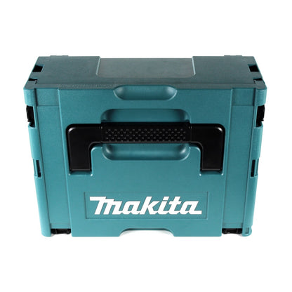 Meuleuse d'angle sur batterie Makita DGA 511 ZJ 18 V 125 mm brushless + disque à tronçonner + Makpac - sans batterie, sans chargeur