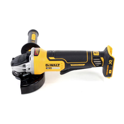 Meuleuse d'angle sur batterie DeWalt DCG 405 FNT 18V 125mm brushless + disque à tronçonner + TSTAK - sans batterie, sans chargeur