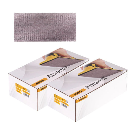 Mirka ABRANET bandes abrasives Grip 115x230mm P80 200 pièces (4x 5411205080)