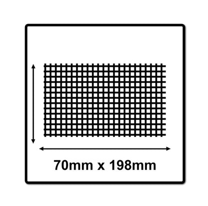 Mirka ABRANET 70x198mm Grip P400, 200pièces. (4x5415005041)