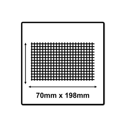 Mirka ABRANET 70x198mm Grip P180, 100pièces. (2x5415005018)