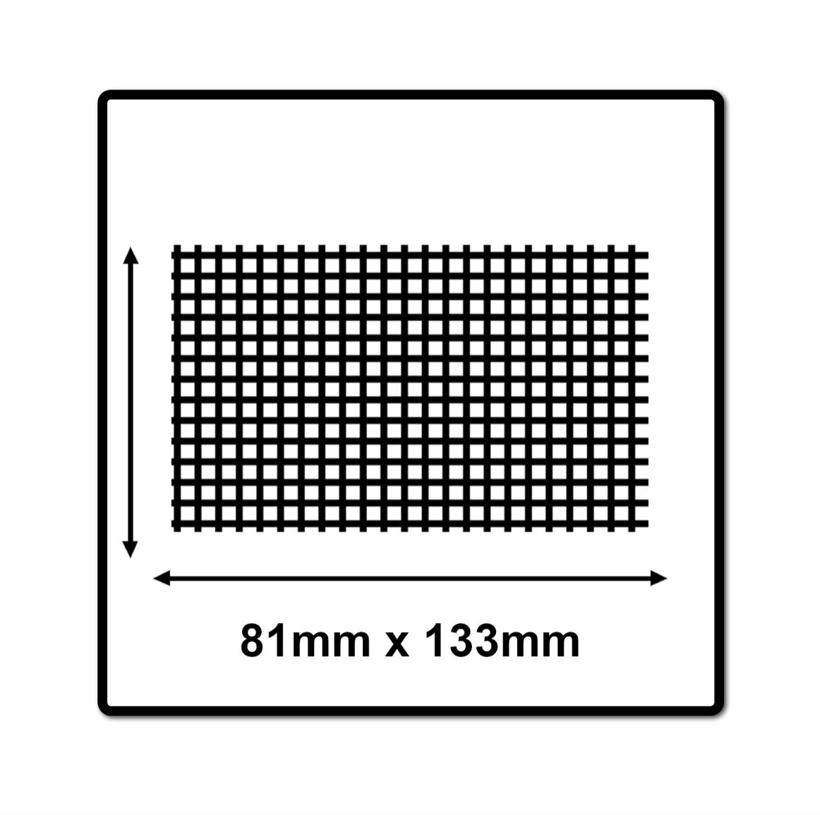 Mirka ABRANET 81x133mm Grip P400, 100pièces. (2x5417805041)