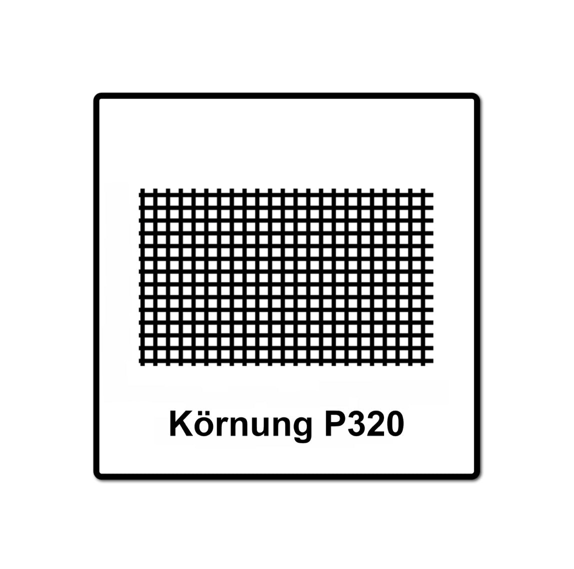 Mirka ABRANET 70x198mm Grip P320, 100pièces. (2x5415005032)