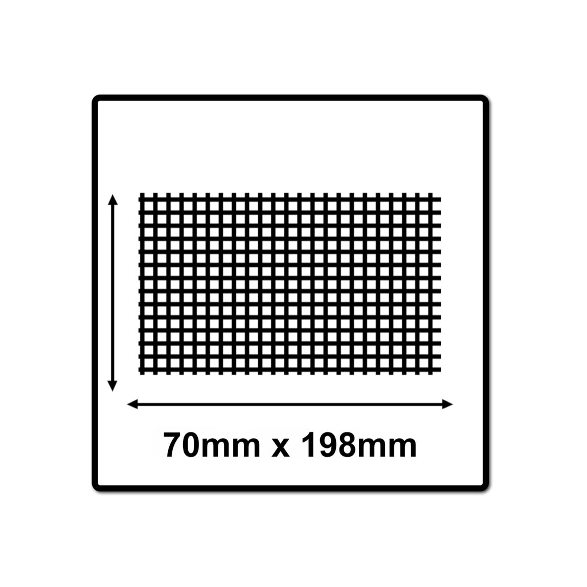 Mirka ABRANET 70x198mm Grip P120, 200pièces. (4x5415005012)