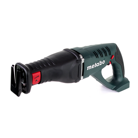 Metabo ASE 18 LTX Scie sabre sans fil 18V - sans batterie, sans chargeur ( 602269850 )