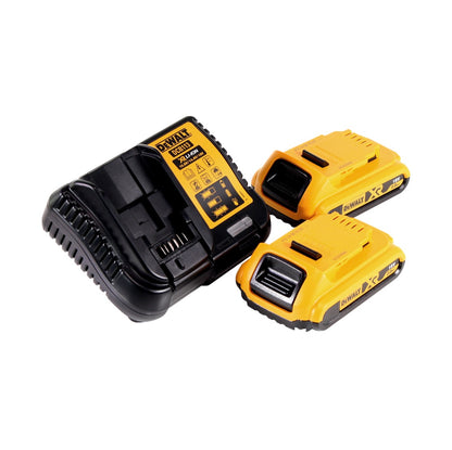 Dewalt DCN 701 D2 XR 18V Akku Tacker + 2x Akku 2,0Ah + Ladegerät + TSTAK