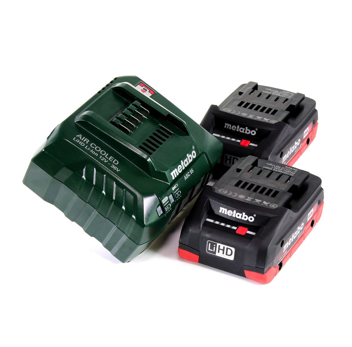 Metabo AS 18 L PC Akku Sauger 18V 7,5L ( 602021850 ) + 2x Akku LiHD 4,0Ah + Ladegerät - Toolbrothers