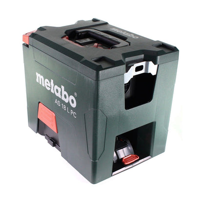 Aspirateur sur batterie Metabo AS 18 L PC 18V 7,5L (602021850) + 1x batterie 5,2Ah - sans chargeur