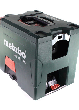 Aspirateur sur batterie Metabo AS 18 L PC 18V 7,5L (602021850) + 1x batterie 5,2Ah + chargeur