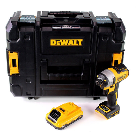 Clé à chocs sans fil DeWalt DCF 888 NT 18V 205Nm sans balais + 1x batterie 3,0Ah + TSTAK - sans chargeur