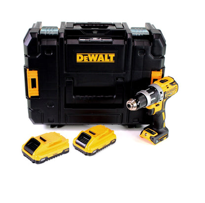 Perceuse à percussion sans fil Dewalt DCD 797 L2 18V sans balais + 2x batteries 3,0Ah + chargeur + TSTAK