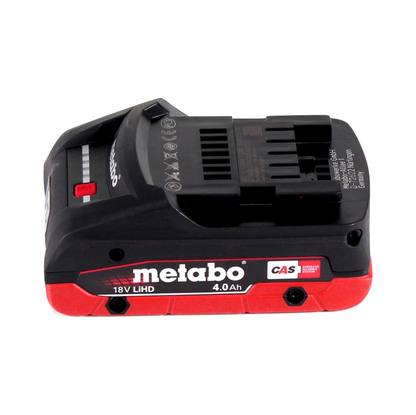 Metabo KHA 18 LTX Perforateur-Burineur sans fil 2,2 J SDS Plus 18V + 1x Batterie 4 Ah + Coffret metaBOX - sans chargeur