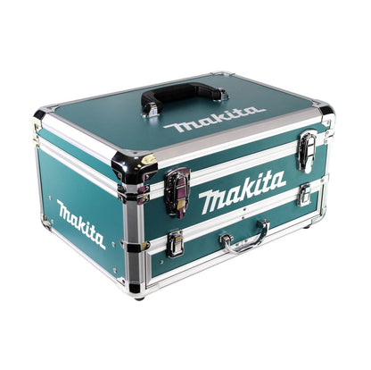 Mallette à tiroirs à outils en aluminium Makita X4 avec insert universel + jeu de 70 forets