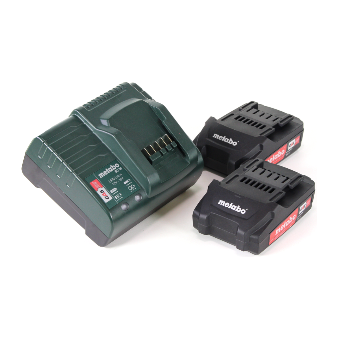 Metabo BS 18 Quick Perceuse-visseuse sans fil 18V 48Nm + 2x Batteries 2,0Ah + Chargeur + Coffret de transport ( 602217500 )