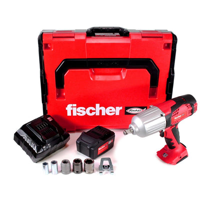 Fischer FSS 18V 600 BL Visseuse à percussion sans fil 600 Nm 1/2" 18V Brushless + 1x Batterie 4,0Ah + Chargeur + Coffret L-Boxx