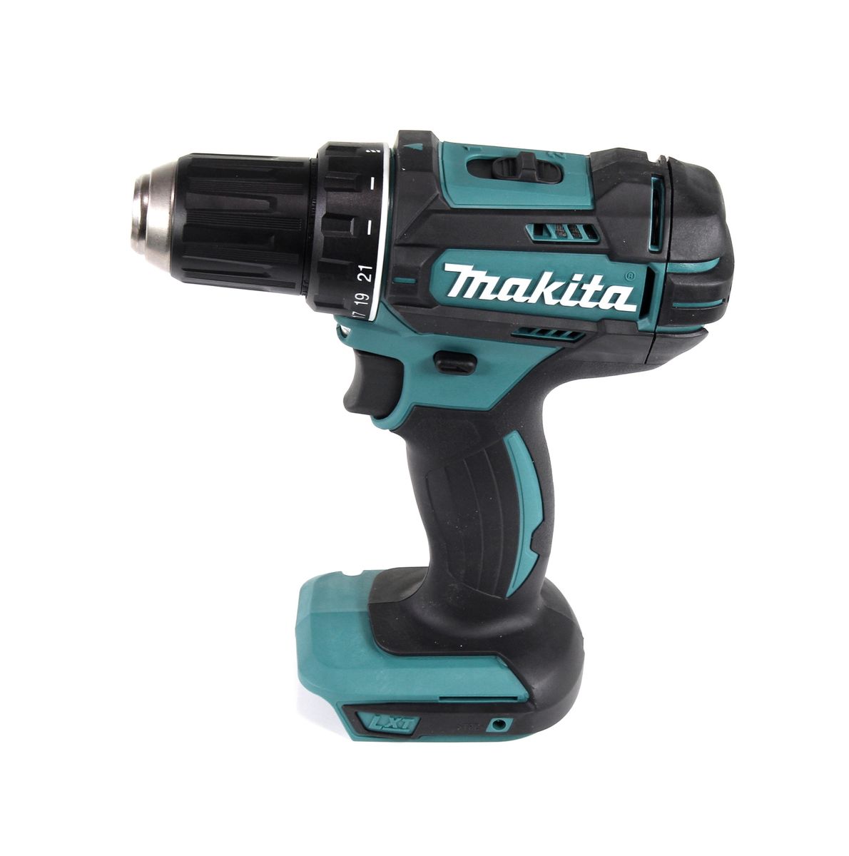 Perceuse-visseuse sans fil Makita DDF 482 SMX4 18 V 62 Nm + 1x batterie 4,0 Ah + chargeur + 70 pièces. Coffret forets + coffret