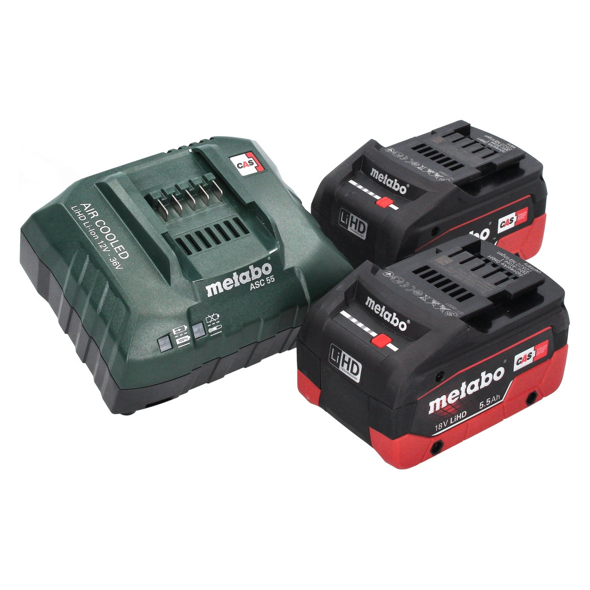 Metabo KS 18 LTX 57 Akku Handkreissäge 18 V 165 mm + 2x Akku 5,5 Ah + Ladegerät + metaBOX - Toolbrothers