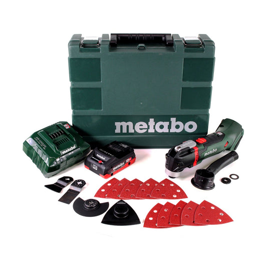 Metabo MT 18 LTX Akku Multitool 18V Solo + 1x Akku 4,0Ah + Ladegerät + Koffer