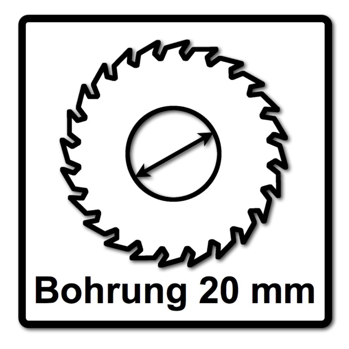 Festool 2x Panther Kreissägeblatt PW12 Holz 160 x 1,8 x 20 mm 160 mm 12 Zähne ( 2x 500460 ) HKC TS - Toolbrothers