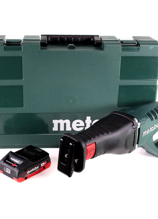 Metabo Akku Säbelsäge ASE 18 LTX + 1x Akku 4,0Ah + Koffer - ohne Ladegerät