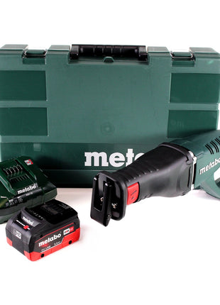 Scie sabre à batterie Metabo ASE 18 LTX + 1x batterie 5,5Ah + chargeur + mallette