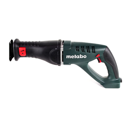 Metabo ASE 18 LTX Scie sabre sans fil + 2x Batteries 5,5Ah + Chargeur + Coffret de transport ( 602269660 )