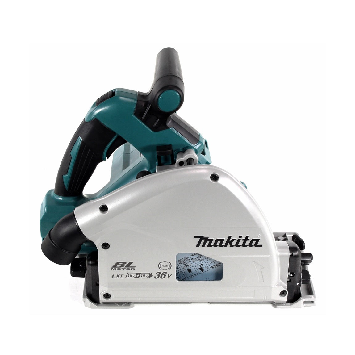 Makita DSP 600 ZJ Akku Tauchsäge 36V (2x 18V) Brushless + Parallelanschlag ( 165447-6 ) + Makpac - ohne Akku, ohne Ladegerät