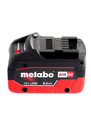 Metabo Akku Basis Set 18V mit 1x Akku LiHD 8,0Ah ( 625369000 ) + Ladegerät ASC 145 ( 627378000 ) - Toolbrothers