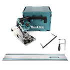 Makita DSP 600 ZJ 2 x 18 V Scie plongeante sans fil 165 mm en Coffret Makpac 4 - sans Batterie ni Chargeur