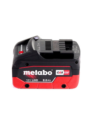 Metabo Akku Basis Set 18V mit 2x Akku LiHD 8,0Ah ( 625369000 ) + Ladegerät ASC 145 ( 627378000 ) - Toolbrothers