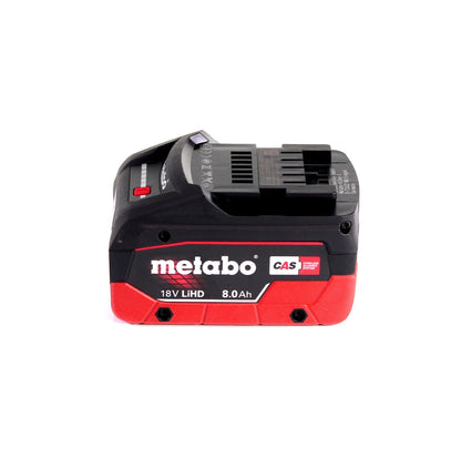 Metabo Akku Basis Set 18V mit 2x Akku LiHD 8,0Ah ( 625369000 ) + Ladegerät ASC 145 ( 627378000 ) - Toolbrothers