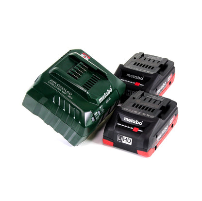 Metabo AHS 18-55 V Taille-haie sans fil 53cm 18V + 2x Batteries 4,0Ah + Chargeur