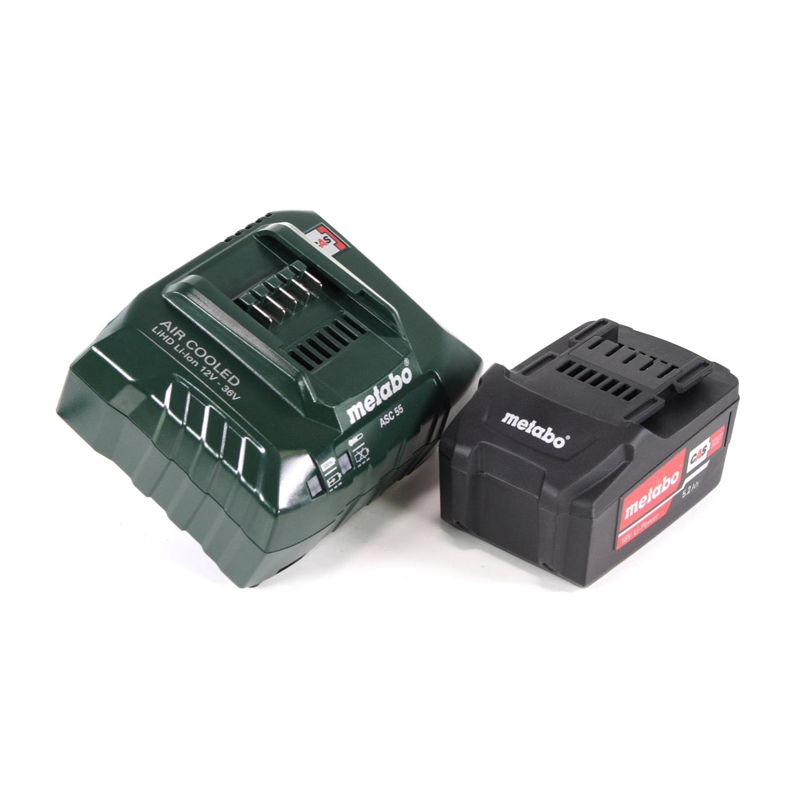 Taille-haie à batterie Metabo AHS 18-55 V 18V 53cm + 1x batterie 5,2Ah + chargeur