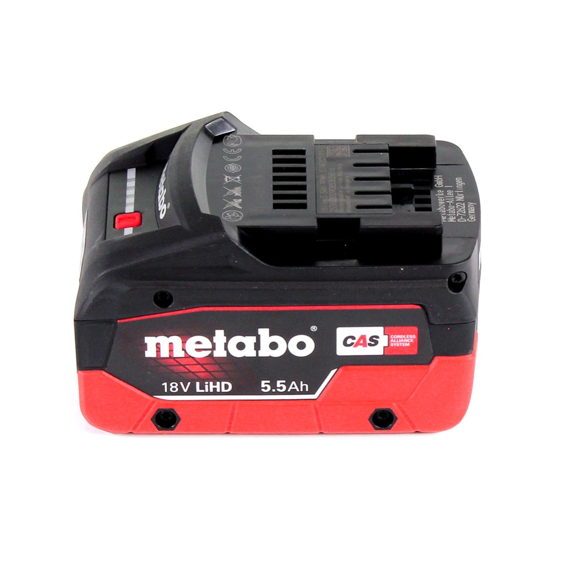 Metabo AHS 18-55 V Akku Heckenschere 18V 53cm + 1x Akku 5,5Ah - ohne Ladegerät