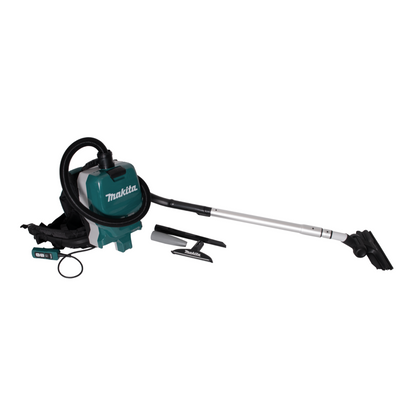 Makita DVC 261 FX15 Aspirateur dorsal à batterie 36V (2x 18V) 2L sans balais + 2x batterie 3,0Ah - sans chargeur