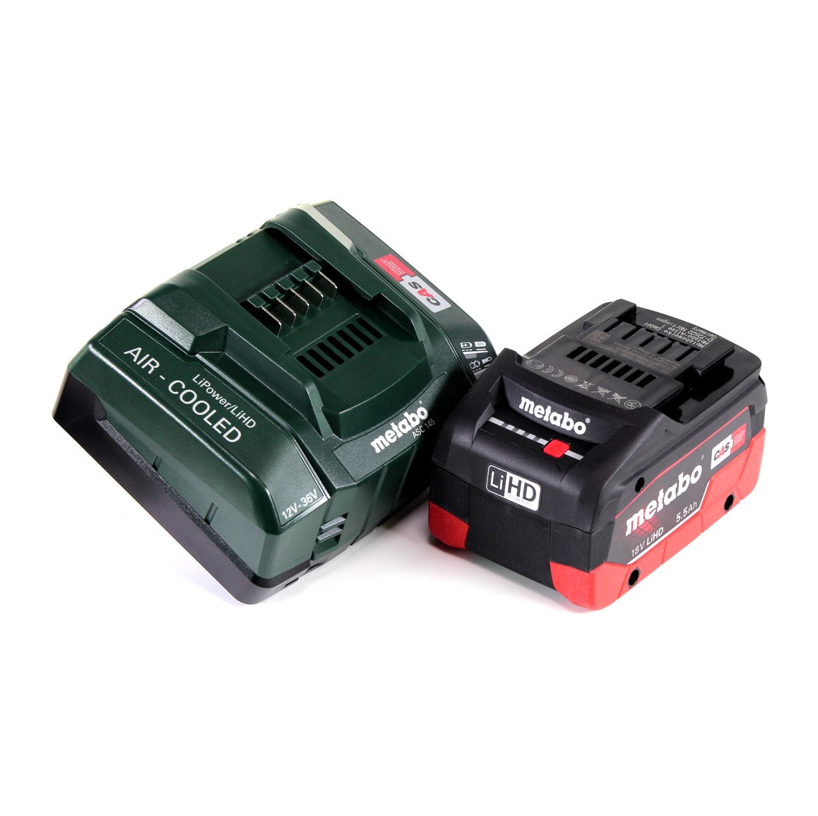 Metabo AHS 18-55 V Taille-haies sans fil 18V 53cm + 1x Batterie 5,5Ah + Chargeur