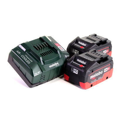 Metabo AHS 18-55 V Taille-haie sans fil 18V - 53cm + 2x Batteries 8,0Ah + Chargeur