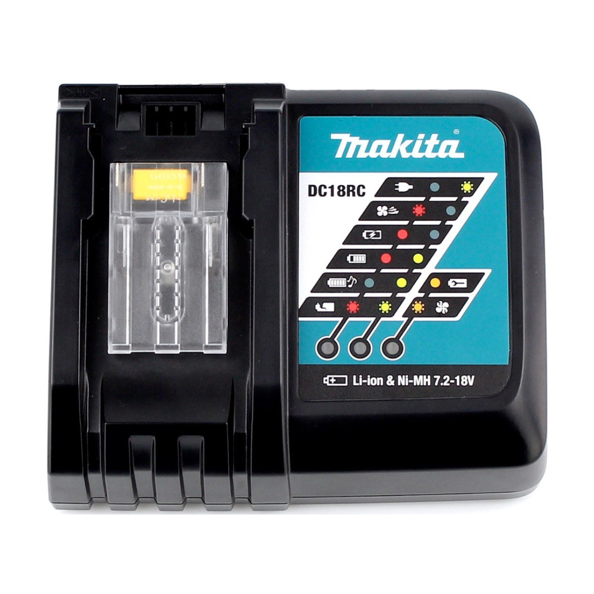 Makita DVC 261 RGX15 Aspirateur dorsal sans fil 36V (2x 18V) 2L brushless + 2x Batteries 6.0Ah + Chargeur