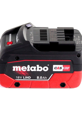 Metabo AS 18 L PC Akku Sauger 18V 7,5L ( 602021850 ) + 1x Akku 8,0Ah - ohne Ladegerät - Toolbrothers